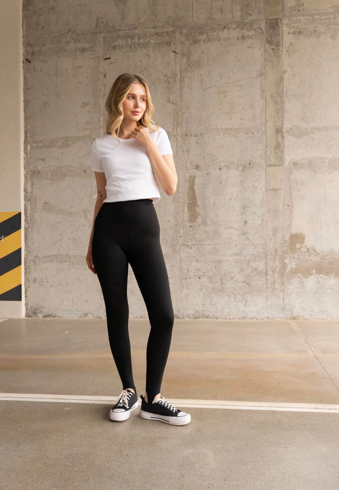 Legging à étriers